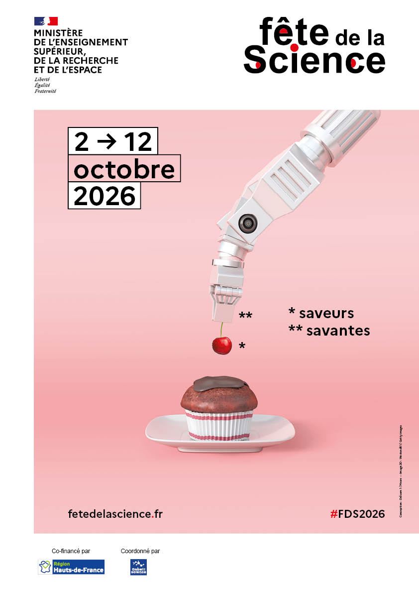 Coordination régionale de la Fête de la science - Ombelliscience - La culture scientifique en Hauts de France