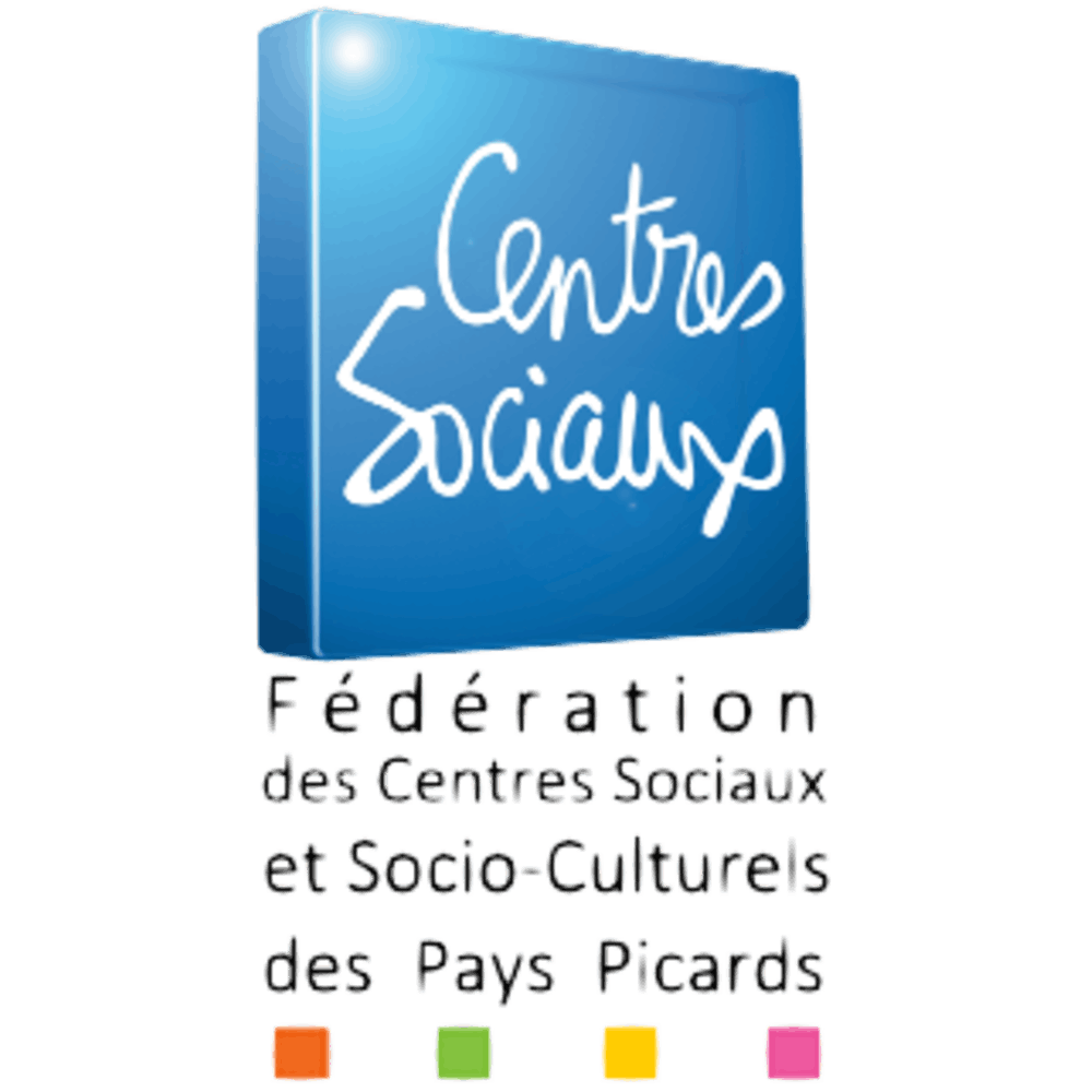 Logo de la Fédération des Centres Sociaux et Socio-Culturels des Pays Picards, partenaire de Ombelliscience