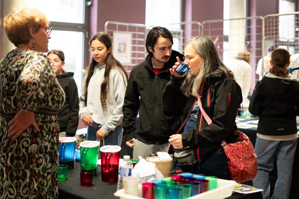Stand lors de la fête de la science